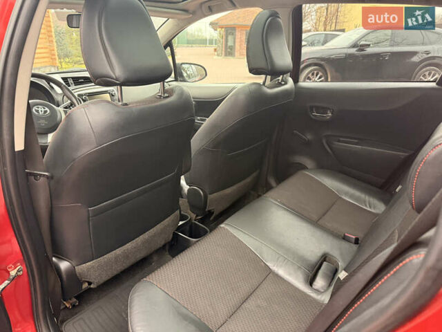 Красный Тойота Ярис, объемом двигателя 1.33 л и пробегом 140 тыс. км за 6700 $, фото 20 на Automoto.ua