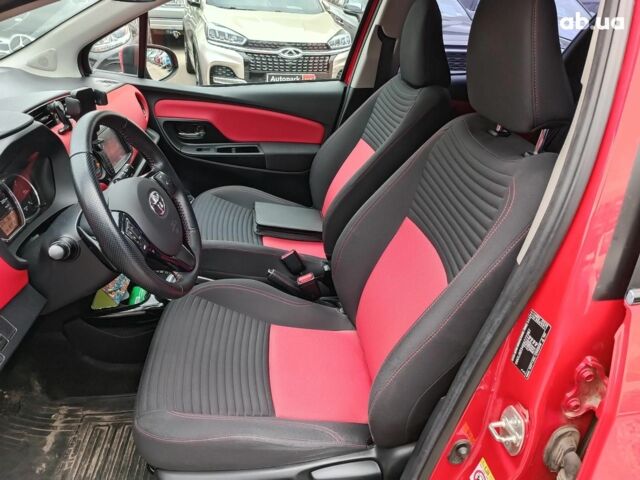 Червоний Тойота Яріс, об'ємом двигуна 1.3 л та пробігом 88 тис. км за 10440 $, фото 18 на Automoto.ua