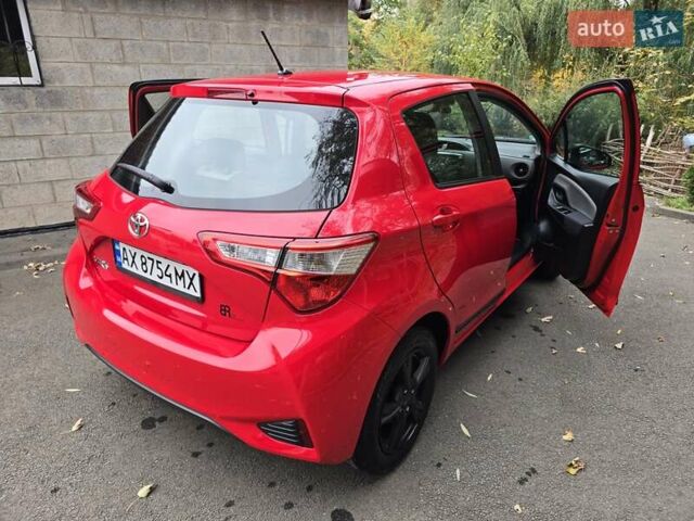 Тойота Ярис 2018 в Харькове на Automoto.ua Красный Тойота Ярис, объемом двигателя 1 л и пробегом 21 тыс. км за 10500 $, фото 25 на Automoto.ua