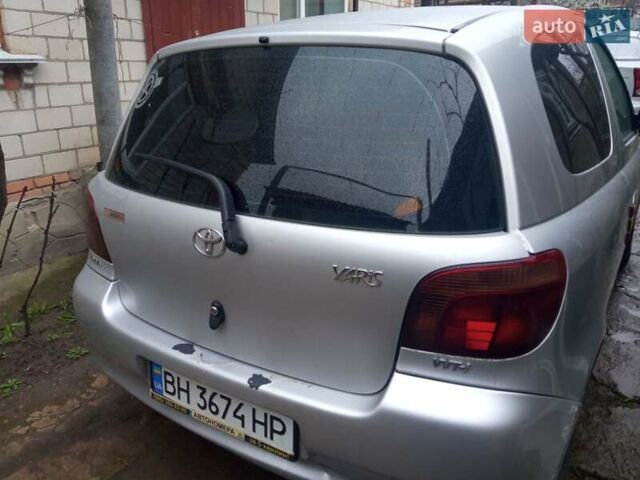 Серый Тойота Ярис, объемом двигателя 0.96 л и пробегом 163 тыс. км за 3500 $, фото 14 на Automoto.ua
