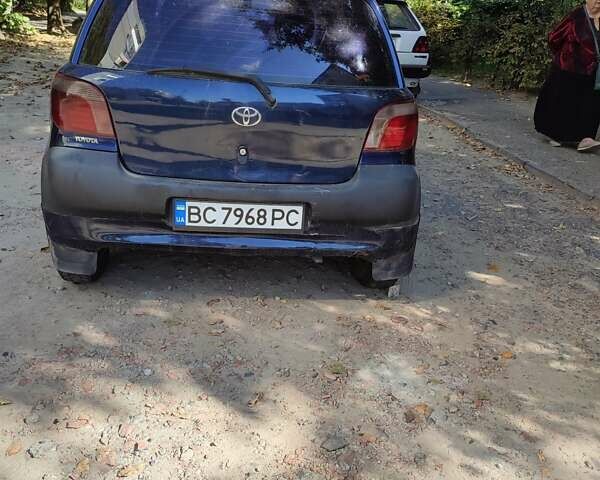 Синий Тойота Ярис, объемом двигателя 1 л и пробегом 300 тыс. км за 2800 $, фото 9 на Automoto.ua