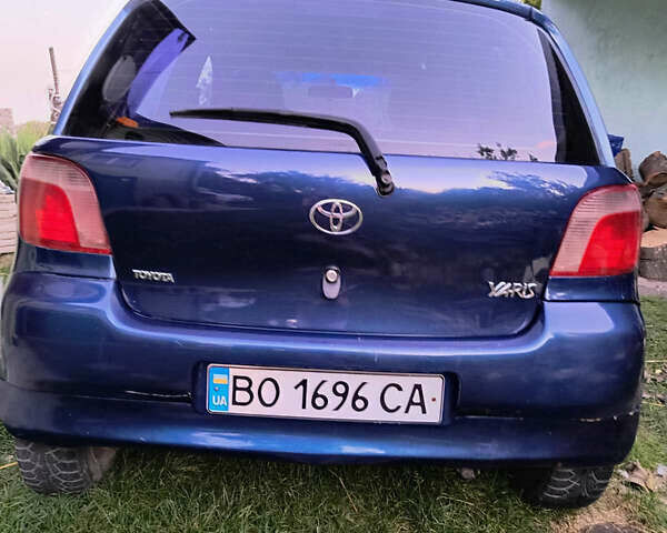 Тойота Ярис 2001 в Кременце на Automoto.ua Синий Тойота Ярис, объемом двигателя 0.99 л и пробегом 198 тыс. км за 2500 $, фото 1 на Automoto.ua