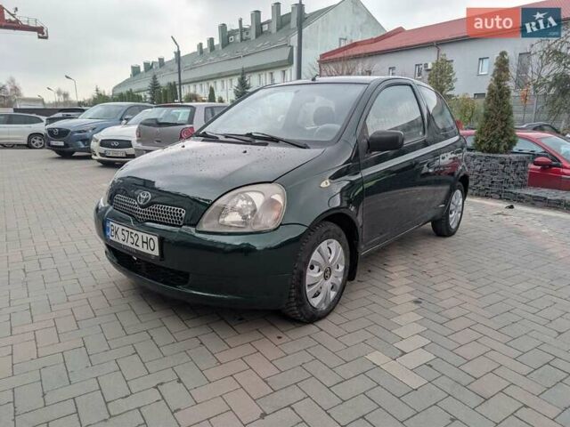Зеленый Тойота Ярис, объемом двигателя 1.3 л и пробегом 250 тыс. км за 3350 $, фото 13 на Automoto.ua