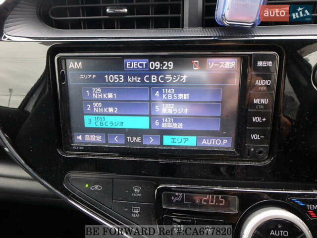 Белый Тойота Aqua, объемом двигателя 1.5 л и пробегом 27 тыс. км за 13500 $, фото 40 на Automoto.ua