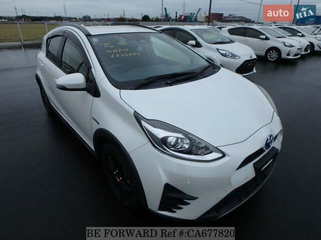 Белый Тойота Aqua, объемом двигателя 1.5 л и пробегом 27 тыс. км за 13500 $, фото 7 на Automoto.ua