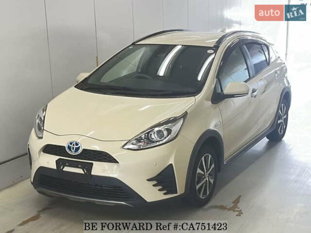 Бежевый Тойота Aqua, объемом двигателя 1.5 л и пробегом 89 тыс. км за 13500 $, фото 8 на Automoto.ua