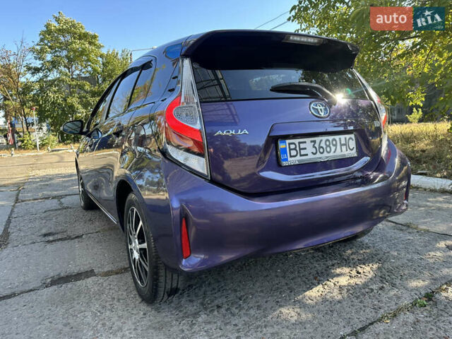 Фіолетовий Тойота Aqua, об'ємом двигуна 1.5 л та пробігом 61 тис. км за 11900 $, фото 16 на Automoto.ua