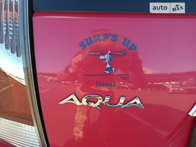 Красный Тойота Aqua, объемом двигателя 1.5 л и пробегом 76 тыс. км за 12300 $, фото 15 на Automoto.ua