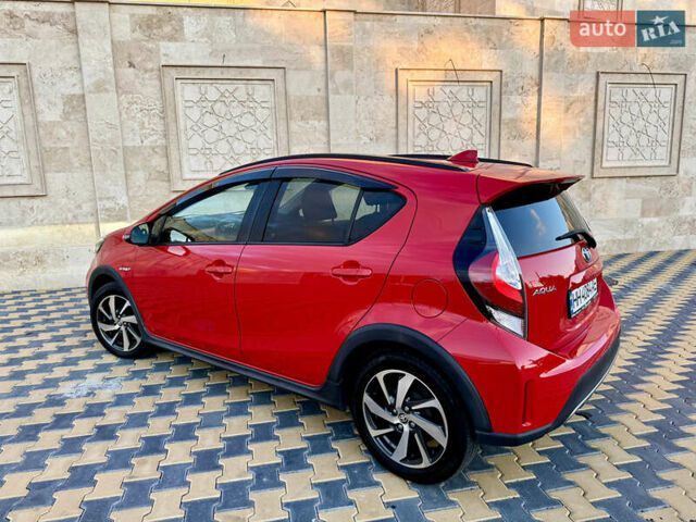 Тойота Aqua 2017 в Одессе на Automoto.ua Красный Тойота Aqua, объемом двигателя 1.5 л и пробегом 80 тыс. км за 13600 $, фото 30 на Automoto.ua