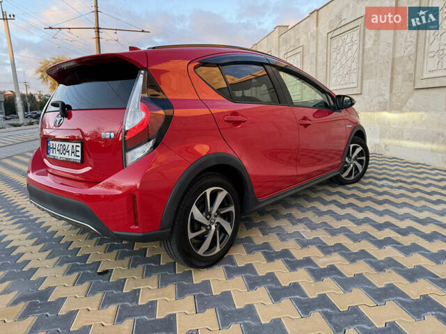 Тойота Aqua 2017 в Одессе на Automoto.ua Красный Тойота Aqua, объемом двигателя 1.5 л и пробегом 80 тыс. км за 13600 $, фото 24 на Automoto.ua