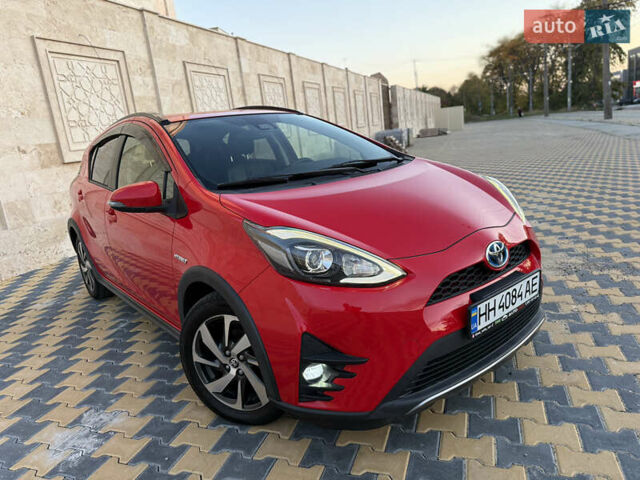 Тойота Aqua 2017 в Одессе на Automoto.ua Красный Тойота Aqua, объемом двигателя 1.5 л и пробегом 80 тыс. км за 13600 $, фото 18 на Automoto.ua