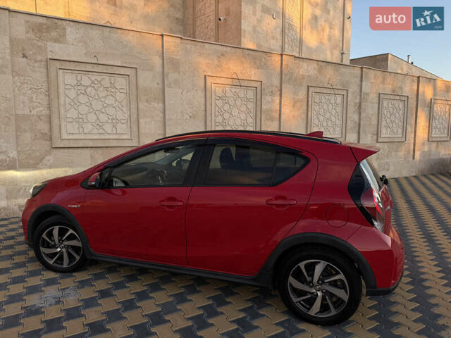 Тойота Aqua 2017 в Одессе на Automoto.ua Красный Тойота Aqua, объемом двигателя 1.5 л и пробегом 80 тыс. км за 13600 $, фото 29 на Automoto.ua