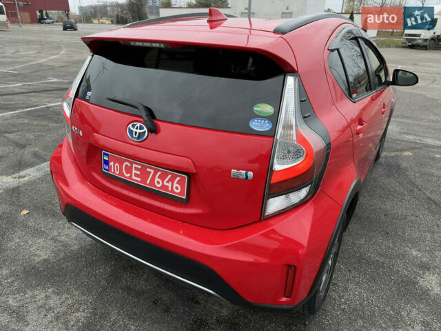 Красный Тойота Aqua, объемом двигателя 1.5 л и пробегом 79 тыс. км за 13700 $, фото 11 на Automoto.ua