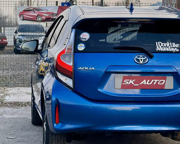 Синий Тойота Aqua, объемом двигателя 1.5 л и пробегом 76 тыс. км за 12800 $, фото 72 на Automoto.ua
