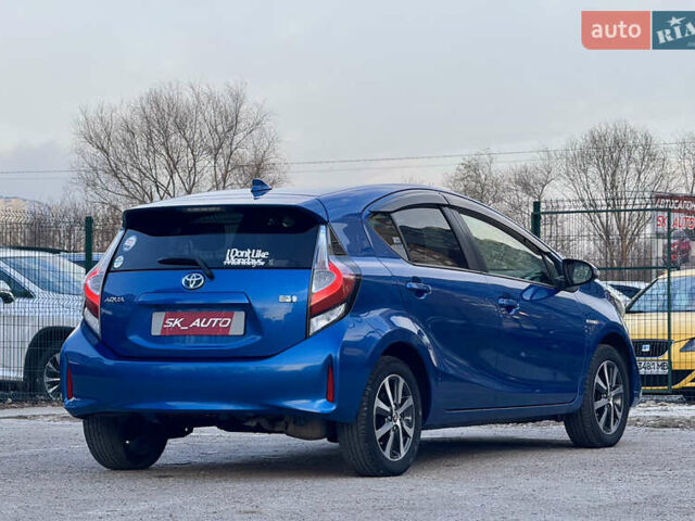 Синий Тойота Aqua, объемом двигателя 1.5 л и пробегом 76 тыс. км за 12800 $, фото 5 на Automoto.ua