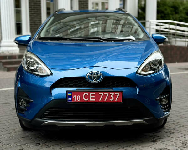 Синий Тойота Aqua, объемом двигателя 1.5 л и пробегом 52 тыс. км за 13500 $, фото 1 на Automoto.ua