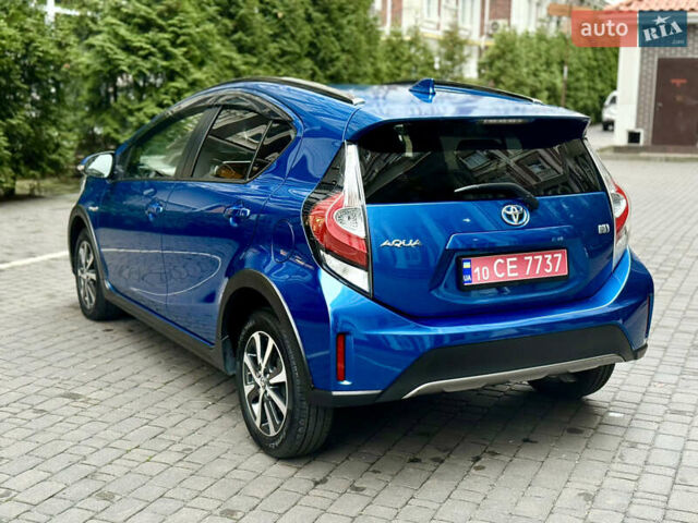 Синий Тойота Aqua, объемом двигателя 1.5 л и пробегом 52 тыс. км за 13500 $, фото 8 на Automoto.ua