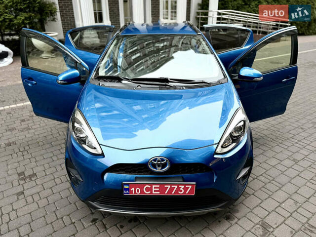 Синий Тойота Aqua, объемом двигателя 1.5 л и пробегом 52 тыс. км за 13500 $, фото 9 на Automoto.ua