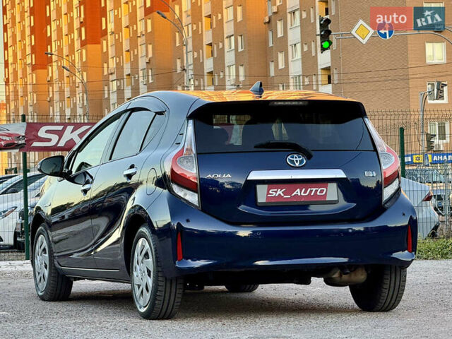 Синий Тойота Aqua, объемом двигателя 1.5 л и пробегом 81 тыс. км за 12000 $, фото 83 на Automoto.ua