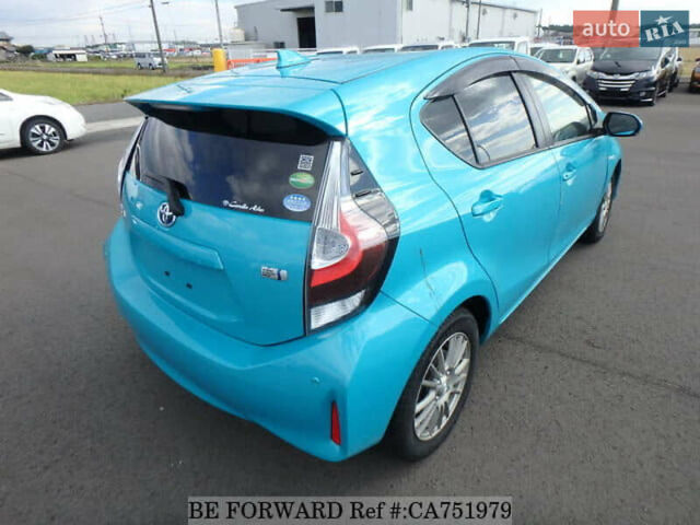 Синий Тойота Aqua, объемом двигателя 1.5 л и пробегом 98 тыс. км за 13000 $, фото 10 на Automoto.ua