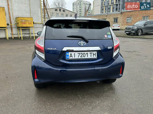 Синий Тойота Aqua, объемом двигателя 1.5 л и пробегом 50 тыс. км за 14400 $, фото 4 на Automoto.ua