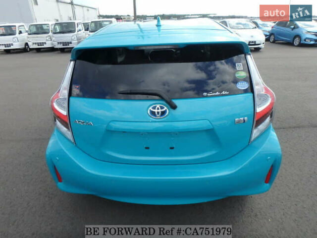 Синий Тойота Aqua, объемом двигателя 1.5 л и пробегом 98 тыс. км за 13000 $, фото 7 на Automoto.ua