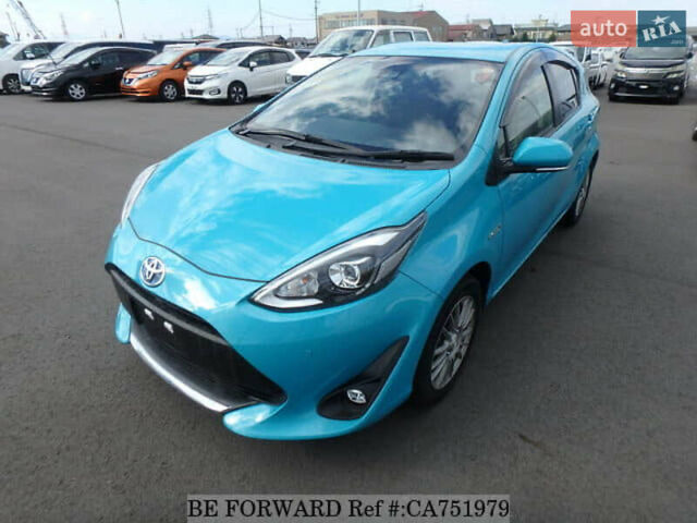 Синий Тойота Aqua, объемом двигателя 1.5 л и пробегом 98 тыс. км за 13000 $, фото 6 на Automoto.ua