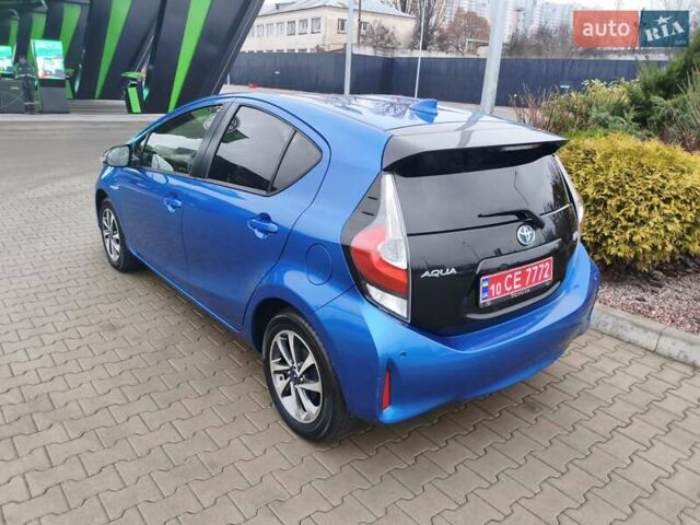 Синий Тойота Aqua, объемом двигателя 1.5 л и пробегом 53 тыс. км за 13800 $, фото 11 на Automoto.ua