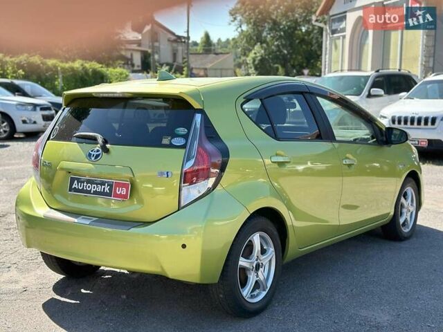 Зеленый Тойота Aqua, объемом двигателя 1.5 л и пробегом 112 тыс. км за 10940 $, фото 8 на Automoto.ua