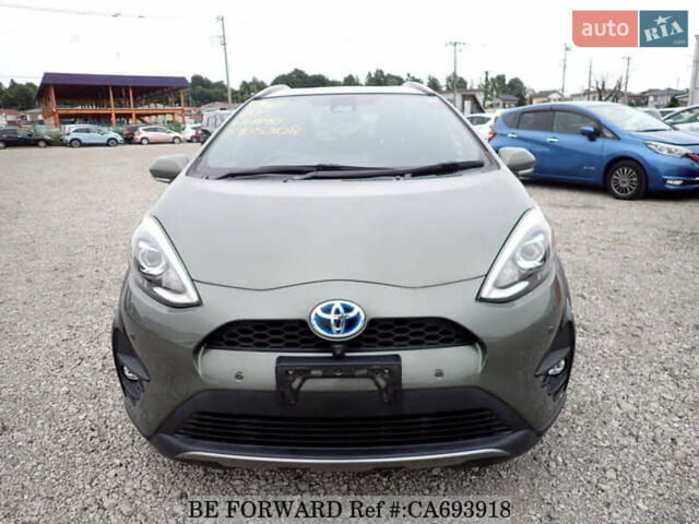 Зеленый Тойота Aqua, объемом двигателя 1.5 л и пробегом 58 тыс. км за 14600 $, фото 7 на Automoto.ua