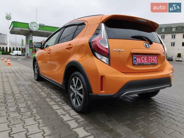 Оранжевый Тойота Aqua, объемом двигателя 1.5 л и пробегом 97 тыс. км за 13400 $, фото 8 на Automoto.ua