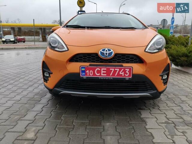 Оранжевый Тойота Aqua, объемом двигателя 1.5 л и пробегом 97 тыс. км за 13400 $, фото 13 на Automoto.ua