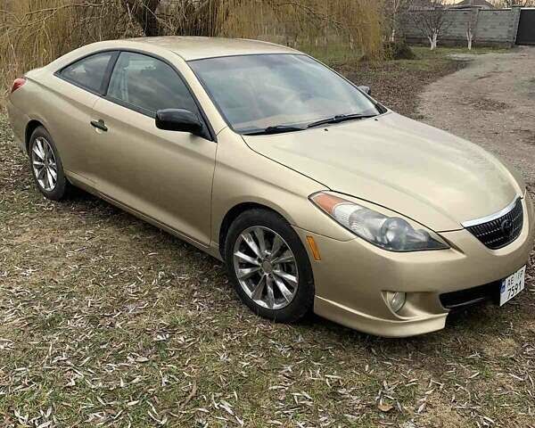 Бежевый Тойота Camry Solara, объемом двигателя 2.4 л и пробегом 179 тыс. км за 5500 $, фото 5 на Automoto.ua