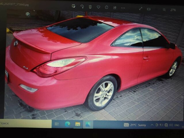 Красный Тойота Camry Solara, объемом двигателя 2.4 л и пробегом 96 тыс. км за 7500 $, фото 3 на Automoto.ua