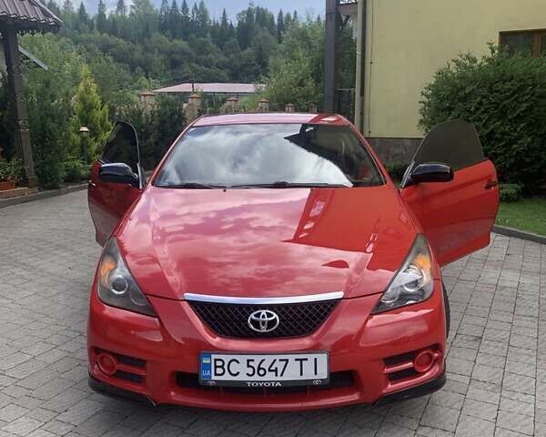 Красный Тойота Camry Solara, объемом двигателя 2.4 л и пробегом 170 тыс. км за 8500 $, фото 1 на Automoto.ua