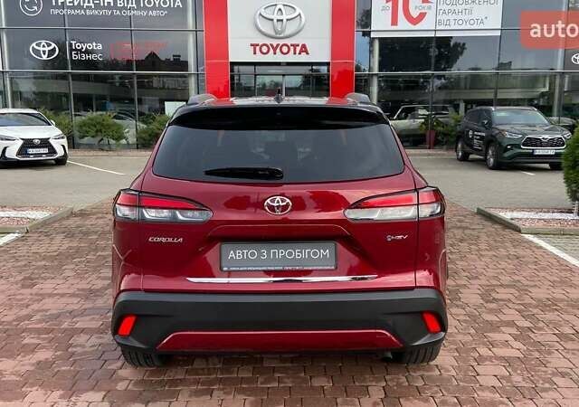 Красный Тойота Corolla Cross, объемом двигателя 2 л и пробегом 2 тыс. км за 38900 $, фото 3 на Automoto.ua