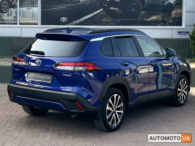 Синий Тойота Corolla Cross, объемом двигателя 2 л и пробегом 20 тыс. км за 34714 $, фото 6 на Automoto.ua