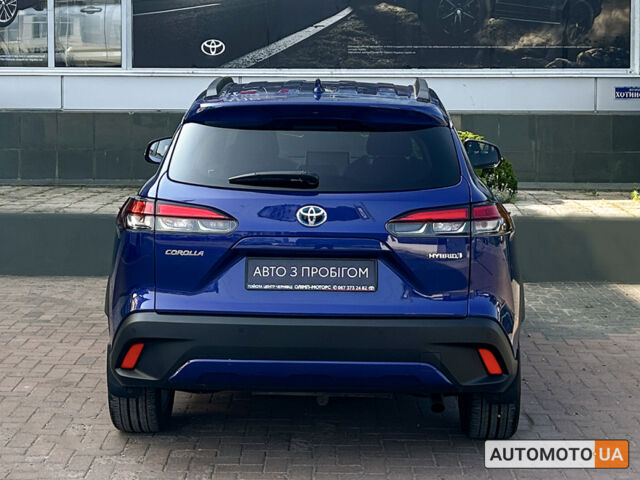 Синий Тойота Corolla Cross, объемом двигателя 2 л и пробегом 20 тыс. км за 34714 $, фото 5 на Automoto.ua