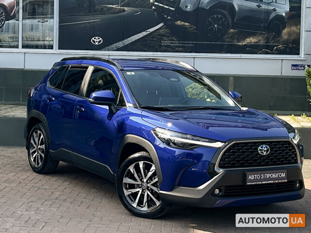 Синій Тойота Corolla Cross, об'ємом двигуна 2 л та пробігом 20 тис. км за 37461 $, фото 2 на Automoto.ua