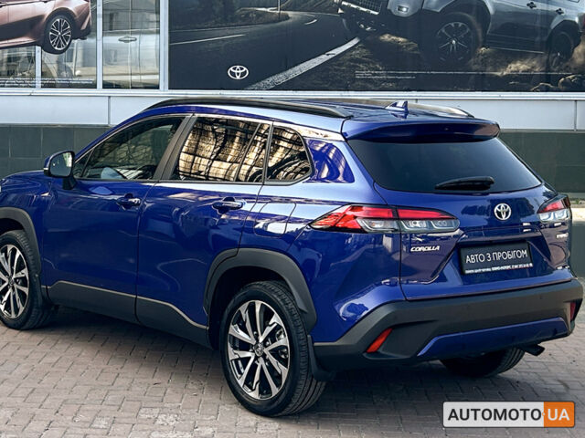 Синий Тойота Corolla Cross, объемом двигателя 2 л и пробегом 20 тыс. км за 34714 $, фото 7 на Automoto.ua