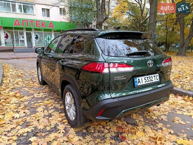 Зеленый Тойота Corolla Cross, объемом двигателя 1.99 л и пробегом 1 тыс. км за 29000 $, фото 5 на Automoto.ua