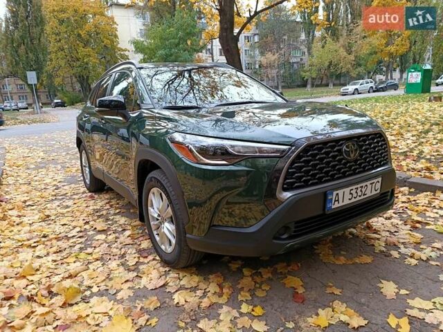 Зеленый Тойота Corolla Cross, объемом двигателя 1.99 л и пробегом 1 тыс. км за 29000 $, фото 2 на Automoto.ua