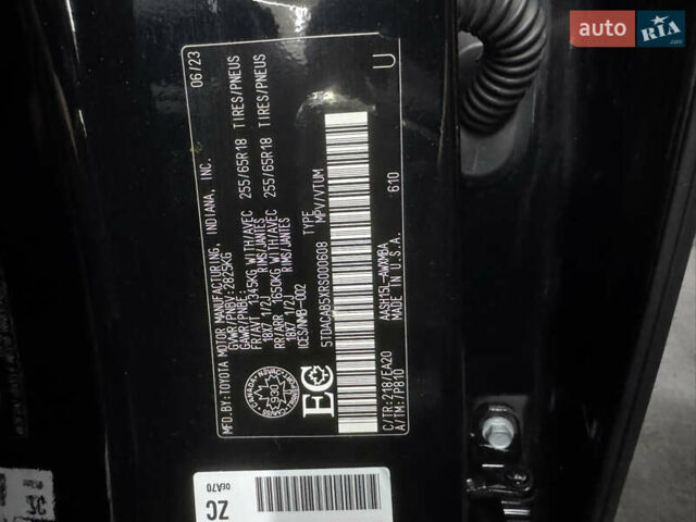 Черный Тойота Grand Highlander, объемом двигателя 2.5 л и пробегом 45 тыс. км за 67000 $, фото 31 на Automoto.ua