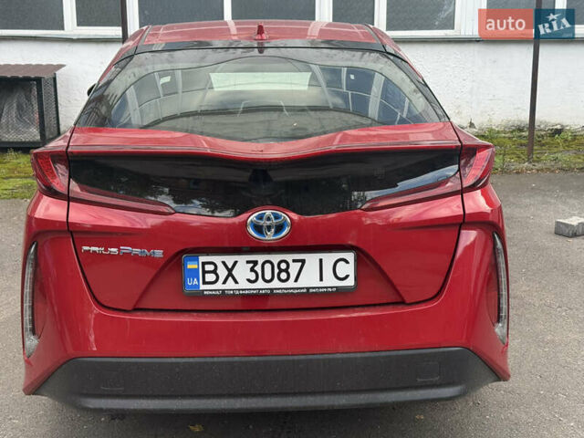 Тойота Prius Prime 2021 у Хмельницькому на Automoto.ua Червоний Тойота Prius Prime, об'ємом двигуна 1.8 л та пробігом 78 тис. км за 17300 $, фото 4 на Automoto.ua