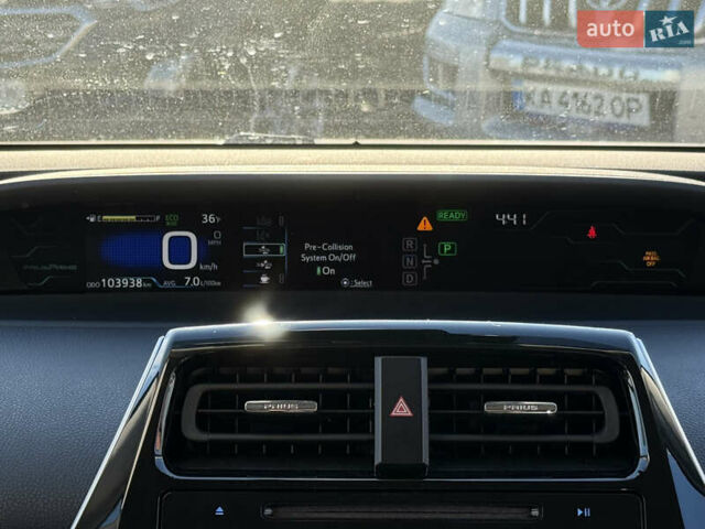 Сірий Тойота Prius Prime, об'ємом двигуна 1.8 л та пробігом 104 тис. км за 18000 $, фото 9 на Automoto.ua