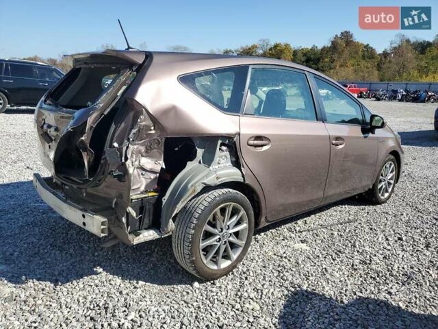 Коричневий Тойота Prius v, об'ємом двигуна 1.8 л та пробігом 73 тис. км за 3000 $, фото 2 на Automoto.ua