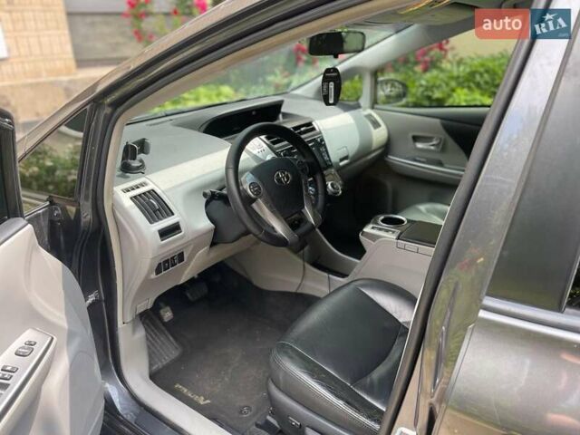 Серый Тойота Prius v, объемом двигателя 1.8 л и пробегом 252 тыс. км за 15999 $, фото 8 на Automoto.ua