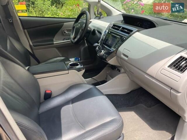 Серый Тойота Prius v, объемом двигателя 1.8 л и пробегом 252 тыс. км за 15999 $, фото 19 на Automoto.ua