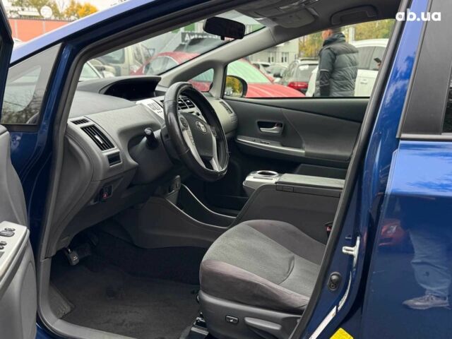 Синий Тойота Prius v, объемом двигателя 1.8 л и пробегом 315 тыс. км за 10290 $, фото 15 на Automoto.ua