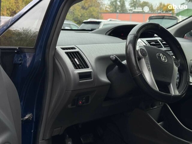 Синий Тойота Prius v, объемом двигателя 1.8 л и пробегом 315 тыс. км за 10290 $, фото 19 на Automoto.ua